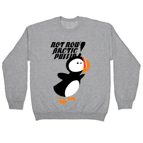Not Now Arctic Puffin Pullover
