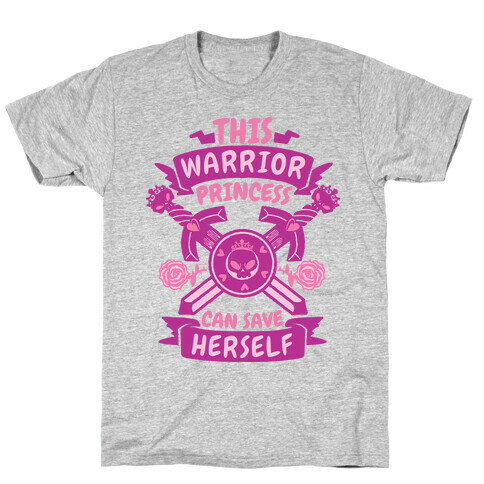 This Warrior Princess Can Save Herself T-Shirt