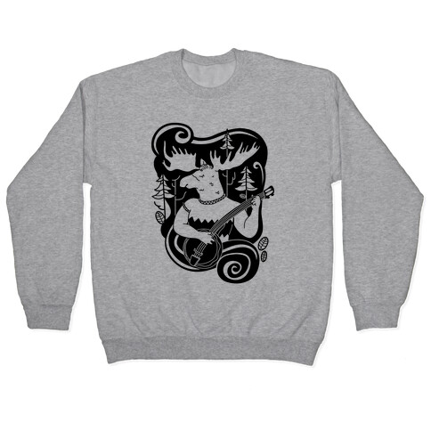 Indie Rock Moose Pullover