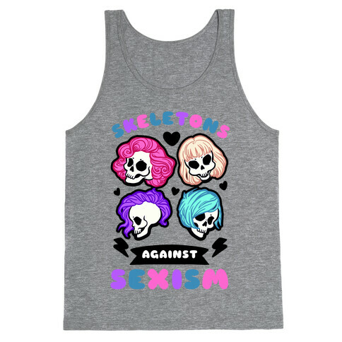 Skeletons Against Sexism Tank Top