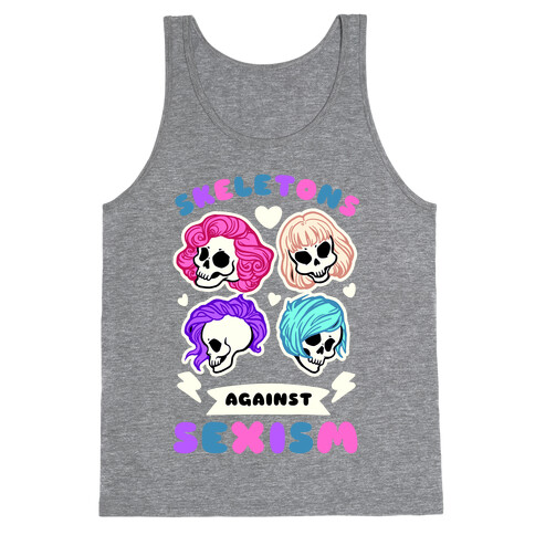 Skeletons Against Sexism Tank Top