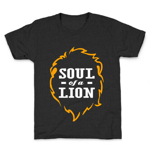 Soul of a Lion Kids T-Shirt