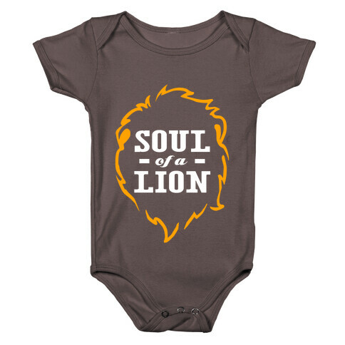 Soul of a Lion Baby One-Piece