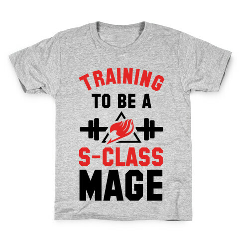 Training to Be a S-Class Mage Kids T-Shirt