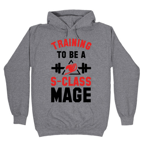 Training to Be a S-Class Mage Hooded Sweatshirt