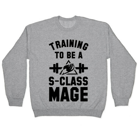 Training to Be a S-Class Mage Pullover