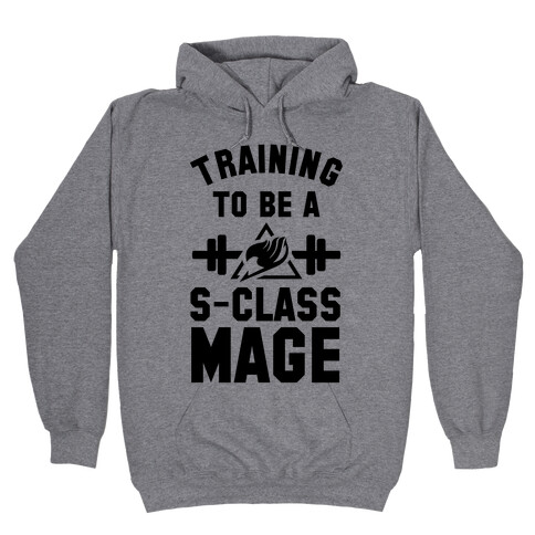 Training to Be a S-Class Mage Hooded Sweatshirt