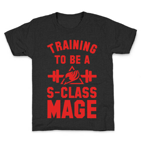 Training to Be a S-Class Mage Kids T-Shirt