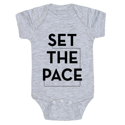 Set The Pace Baby One-Piece
