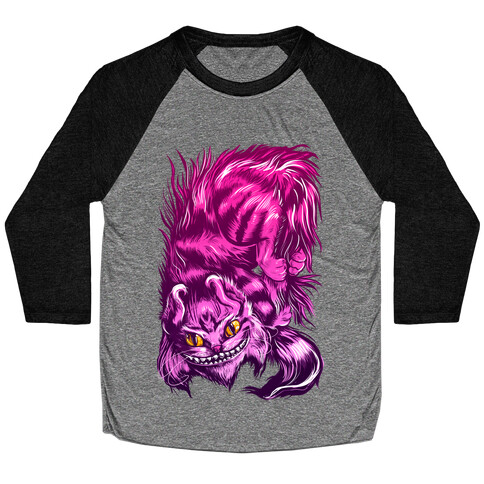 Cheshire Cat Baseball Tee