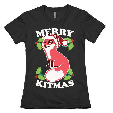 Merry Kitmas Womens T-Shirt