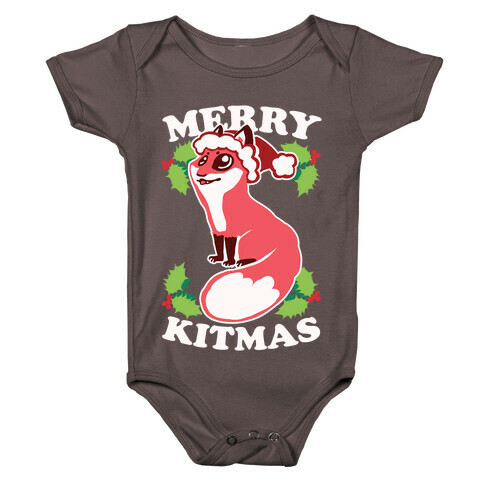 Merry Kitmas Baby One-Piece
