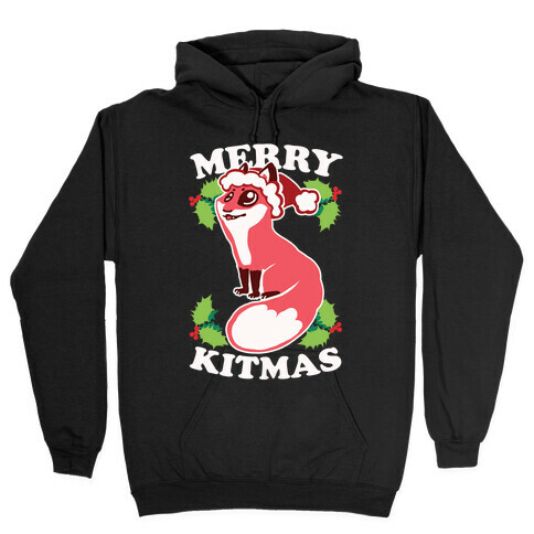 Merry Kitmas Hooded Sweatshirt