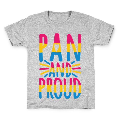 Pan And Proud Kids T-Shirt