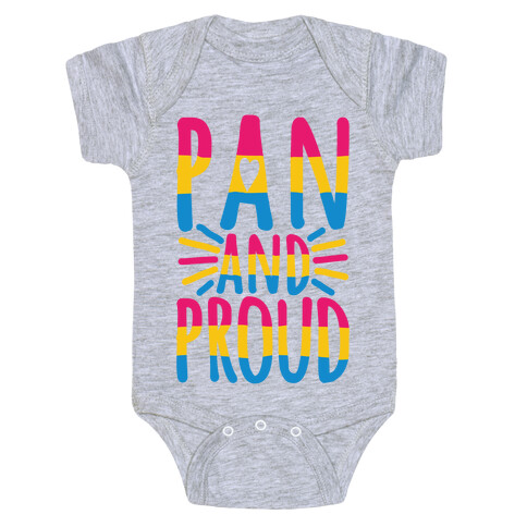 Pan And Proud Baby One-Piece