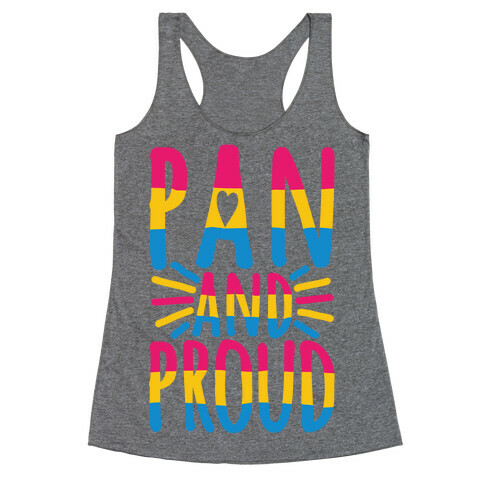 Pan And Proud Racerback Tank Top