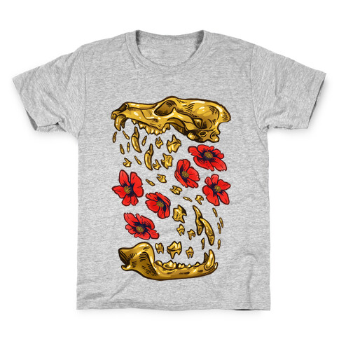 Coyote's Golden Skull Kids T-Shirt