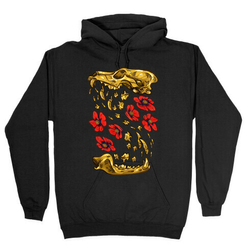 Coyote's Golden Skull Hooded Sweatshirt