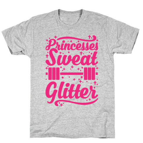 Princesses Sweat Glitter T-Shirt