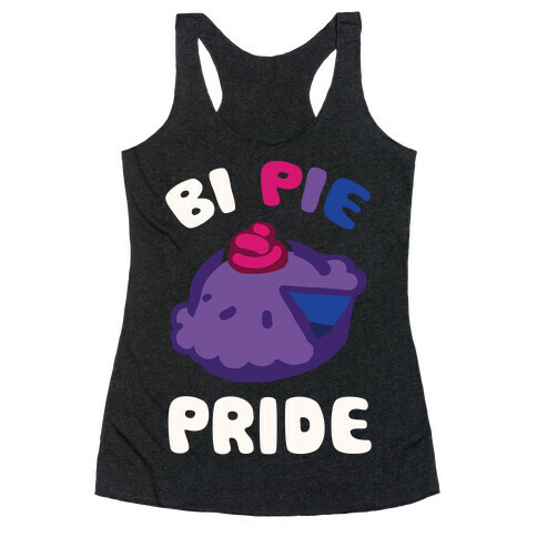 Bi Pie Pride Racerback Tank Top