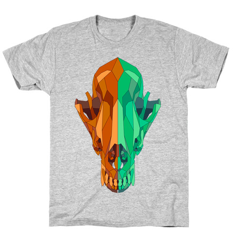 Geometric Coyote Skull T-Shirt