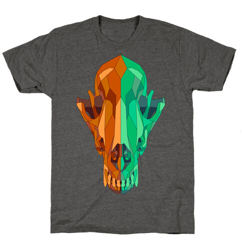 Geometric Coyote Skull T-Shirt