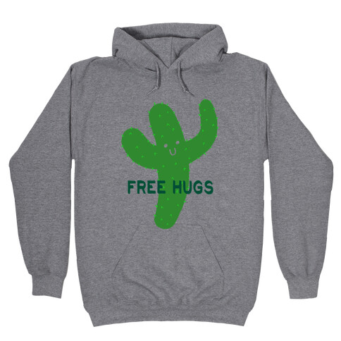 Free Hugs Cactus Hooded Sweatshirt