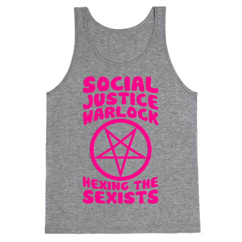 Social Justice Warlock Tank Top