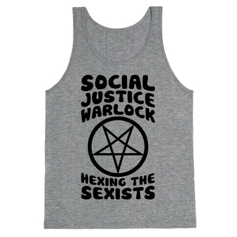 Social Justice Warlock Tank Top