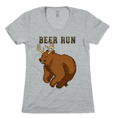 Beer Run Womens T-Shirt