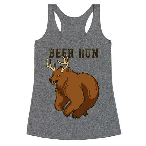 Beer Run Racerback Tank Top