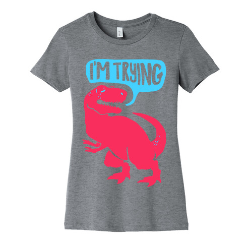 Hug Me Dinosaur (Part Two) Womens T-Shirt