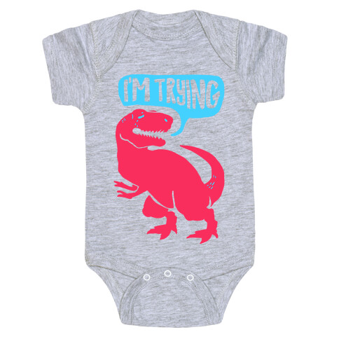 Hug Me Dinosaur (Part Two) Baby One-Piece