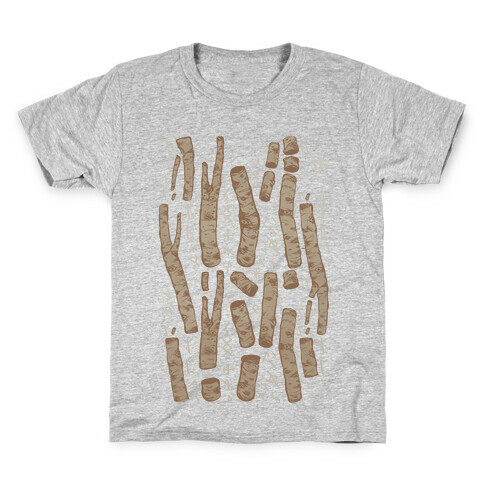 Birch Trees and Runes Kids T-Shirt