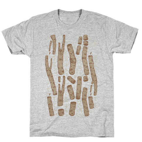 Birch Trees and Runes T-Shirt