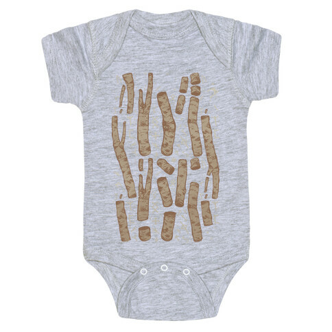 Birch Trees and Runes Baby One-Piece