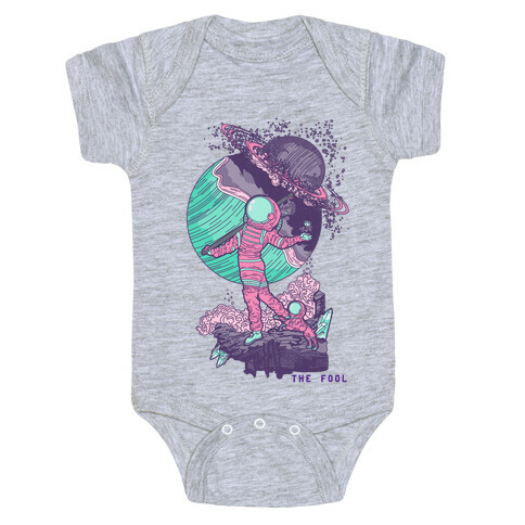 The Fool in Space Baby One-Piece