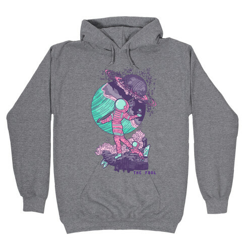 The Fool in Space Hooded Sweatshirt