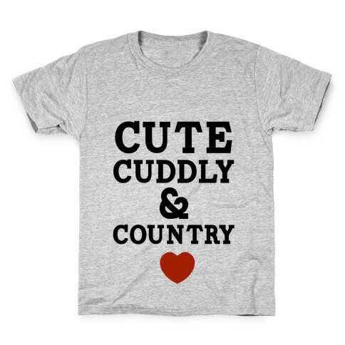Cute Cuddly & Country Kids T-Shirt