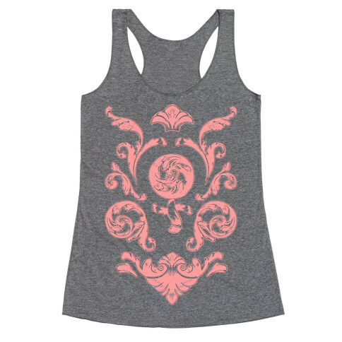 Female Toile Racerback Tank Top