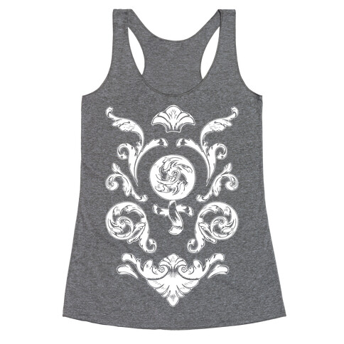 Female Toile Racerback Tank Top