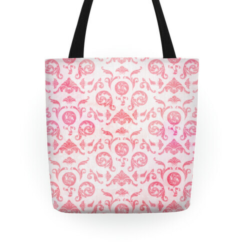 Female Toile Tote