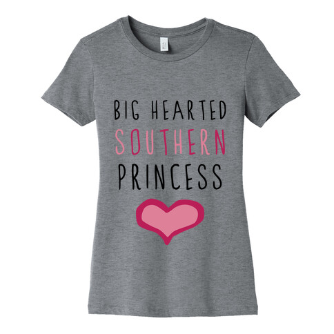 Big Hearted Southern Princess (Tank) Womens T-Shirt