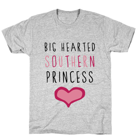 Big Hearted Southern Princess (Tank) T-Shirt