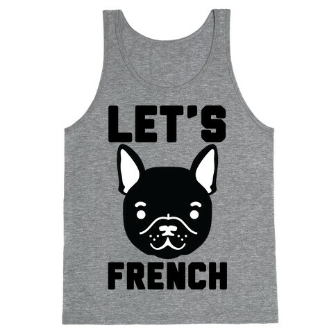 Let's French Tank Top