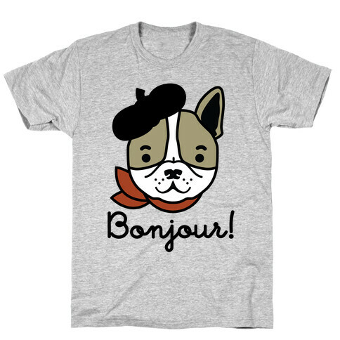 Bonjour French Bulldog T-Shirt