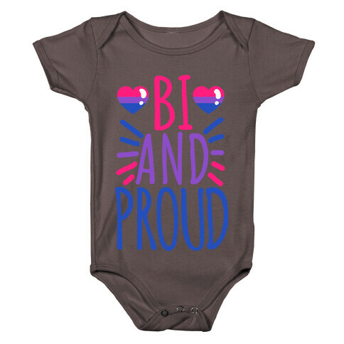 Bi And Proud Baby One-Piece