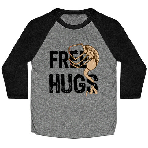 Free Facehugger Hugs Baseball Tee