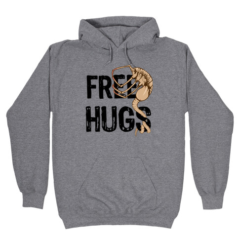 Free Facehugger Hugs Hooded Sweatshirt