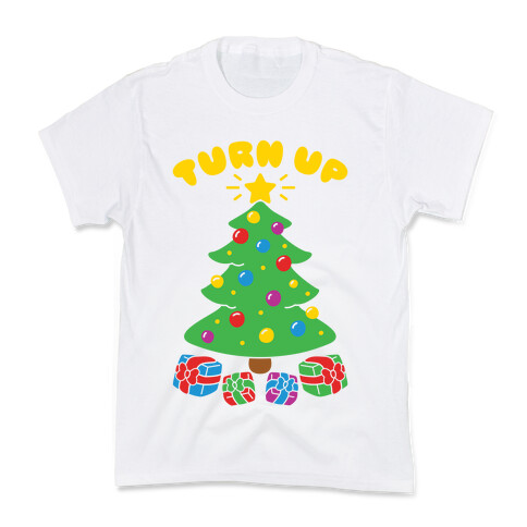 Turn Up The Tree Kids T-Shirt